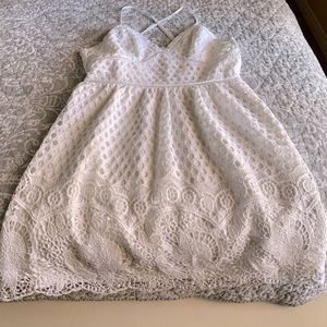 New Abercrombie &Fitch white dress!❤️